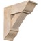 Ekena Millwork Traditional Traditional Smooth Bracket w/ Offset Brace, Douglas Fir, 7 1/2"W x 20"D x 20"H BKT0806X20X20TRA01SDF - alternate 1
